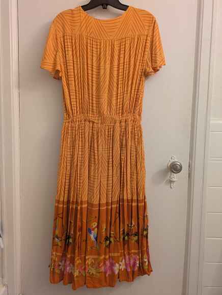 Disney The Dress Shop - Enchanted Tiki Room Midi Dress - Orange - Picture 2 of 8